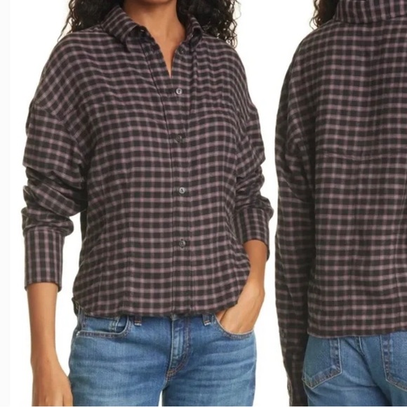 Rag & bone Iris flannel - Picture 3 of 12